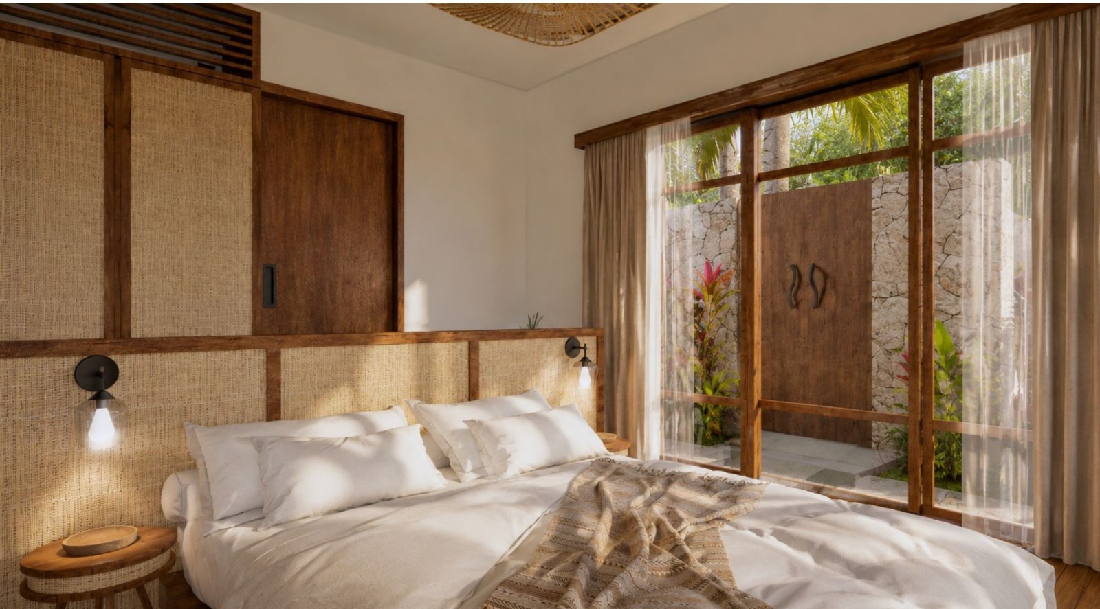 Shipwrekd Sunset Collection, Nusa Ceningan: Bedroom in a two-bedroom villa